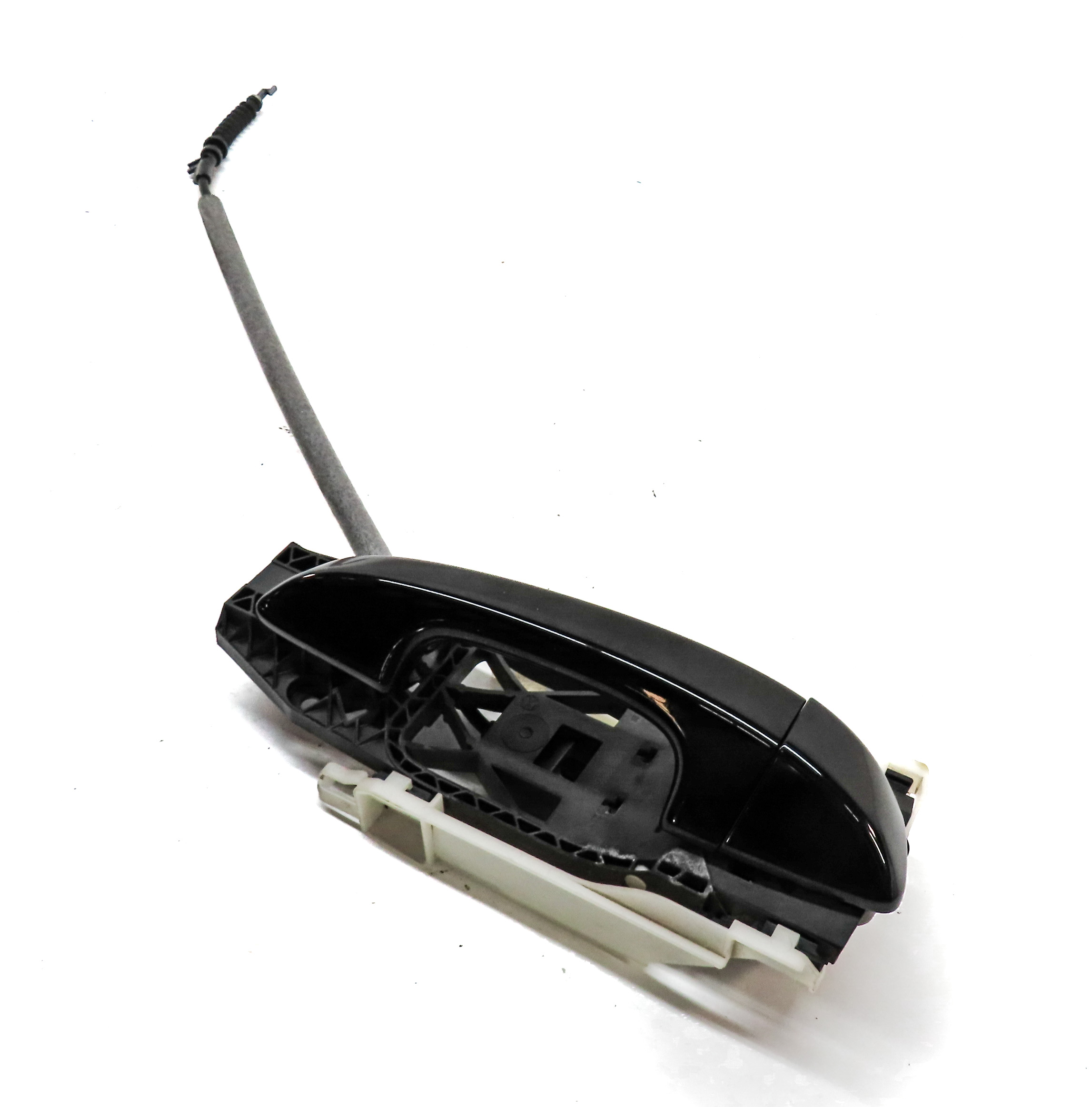 11-18 PORSCHE CAYENNE 958 FRONT RIGHT PASSENGER KEYLESS DOOR HANDLE (Black) — exact item pictured
